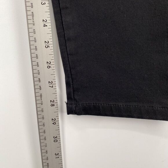 Reitmans R Jeans Womens Size 33 Black Denim 5 Pocket Slim Ankle Fit Stretch - Picture 6 of 13